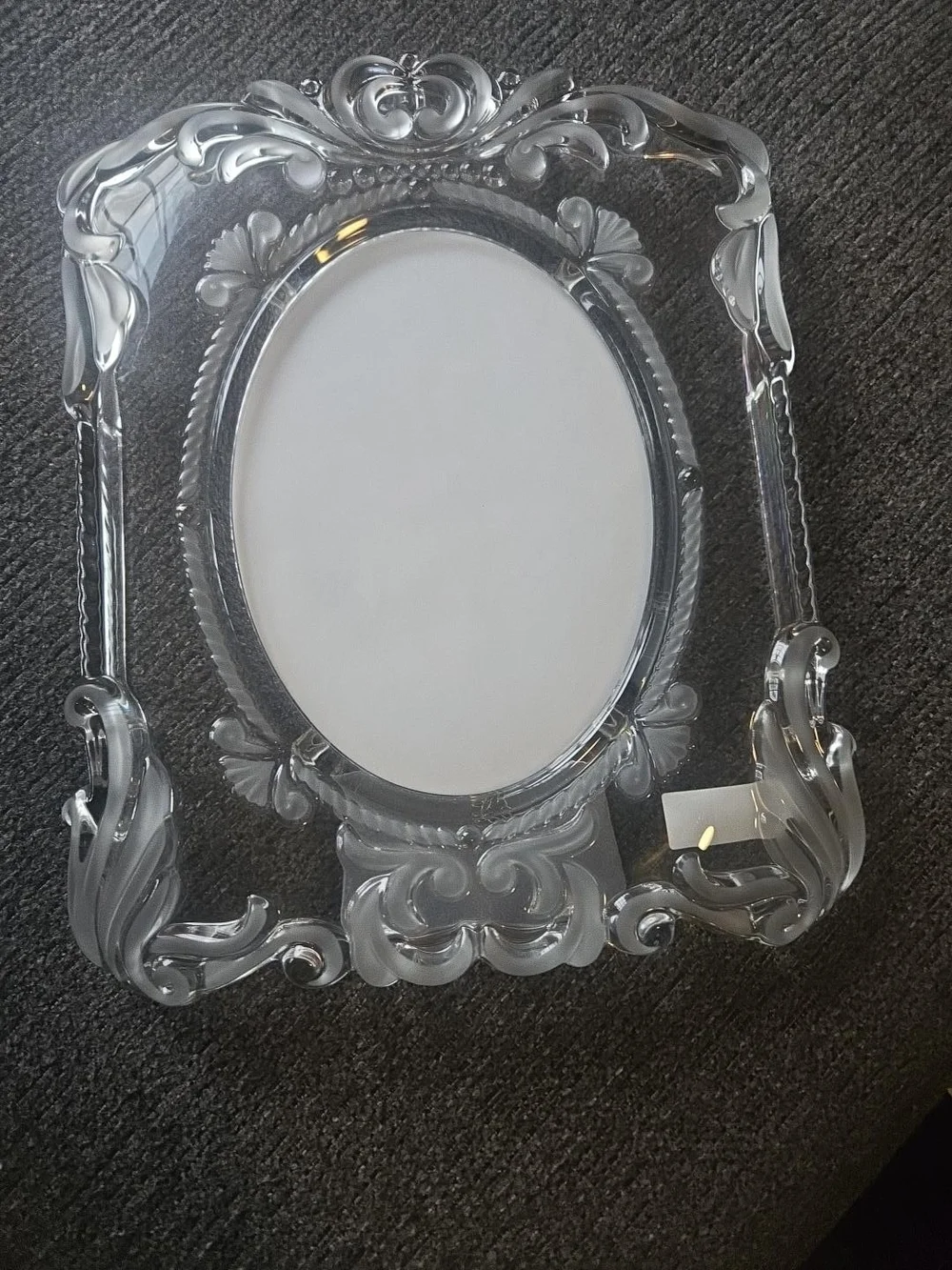 Mikasa Clear Ornate Acrylic Decorative Wall Mirror